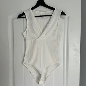 H&M White Bodysuit